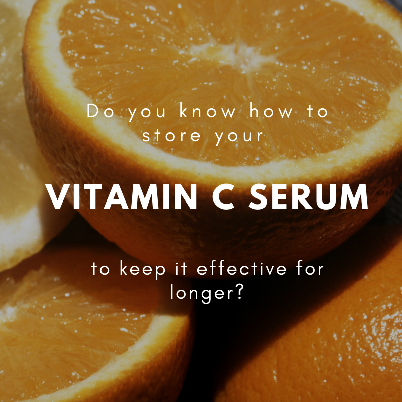 how to best store vitamin c 