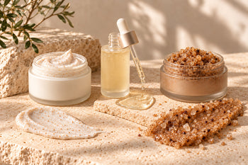 different types of exfoliating products