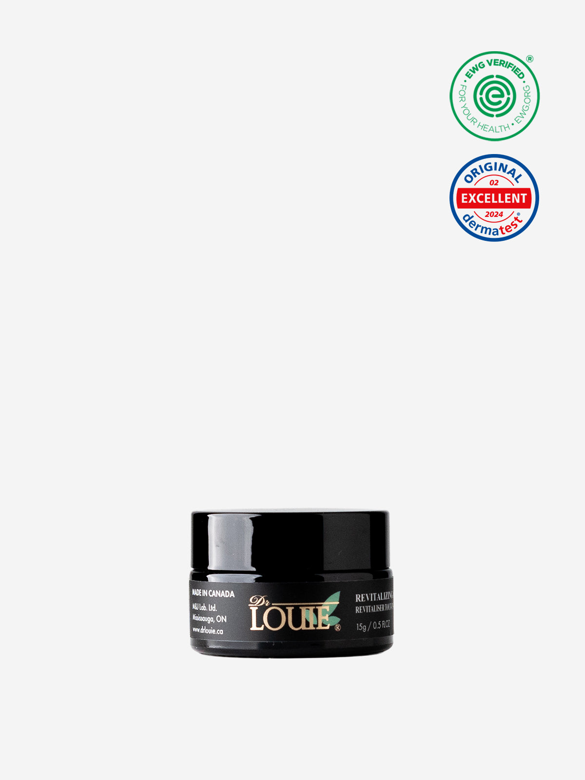 Dr. LOUIE Revitalizing All-in-One Peptide Eye Cream with Matrixyl 3000 - Front View